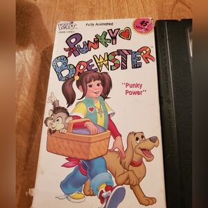1985 PUNKY BREWSTER: PUNKY POWER ANIMATED VHS VIDEO, JUST FOR KIDS FEATURE